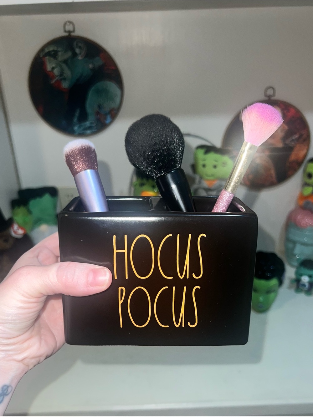 NWT Rae Dunn Hocus Pocus Decorative Ceramic Holder